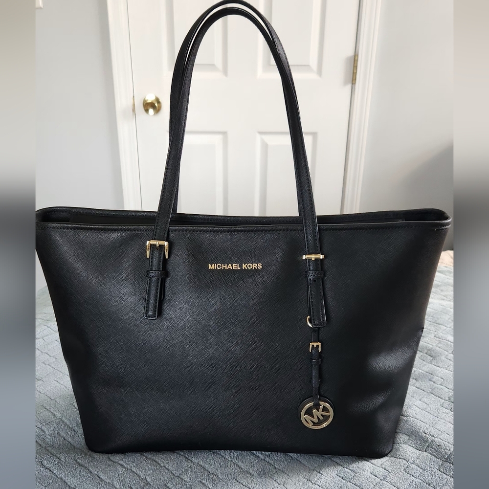 NWOT Michael Kors Black Large Tote